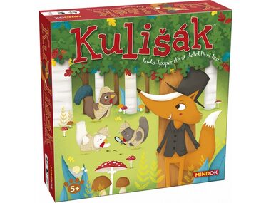 Mindok Kulišák / délka hry: 20 minut / počet hráčů: 2-4 / od 5 let