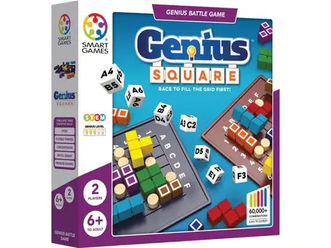 Mindok SMART - Genius Square / počet hráčů: 1-2 / od 6 let 