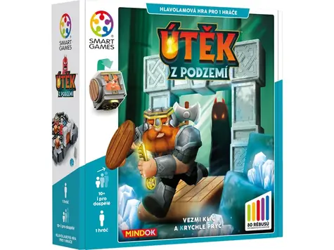 Mindok SMART - Útěk z podzemí / počet hráčů: 1 / od 10 let