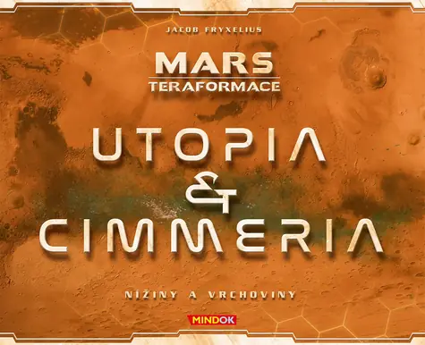 Mindok Mars: Teraformace – Utopia & Cimmeria – rozšíření 10 / počet hráčů: 2-5 / od 12 let