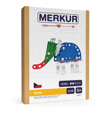 Merkur - Mini ZOO - Slon / 52 dílků / od 5 let