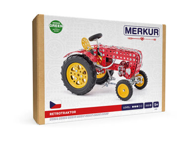 Merkur - Retrotraktor / 333 dílků / od 5 let