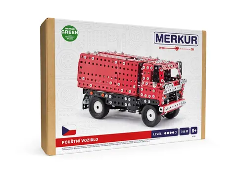Merkur - Pouštní vozidlo 4x4 / 788 dílků / od 8 let