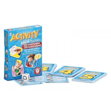 Piatnik Activity Junior Pocket / Délka hry: 30 minut / Počet hráčů: 3 - 12 / od 8 let