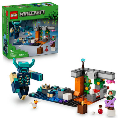 LEGO® Minecraft® 21274 Setkání se Strážcem / Počet dílků: 238 / od 7 let