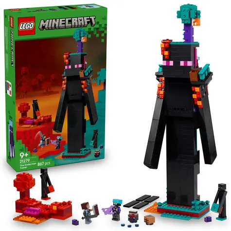 LEGO® Minecraft® 21279 Endermanova věž / Počet dílků: 867 / od 9 let