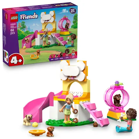 LEGO® Friends 42665 Hřiště pro štěňátka / Počet dílků: 66 / od 4 let