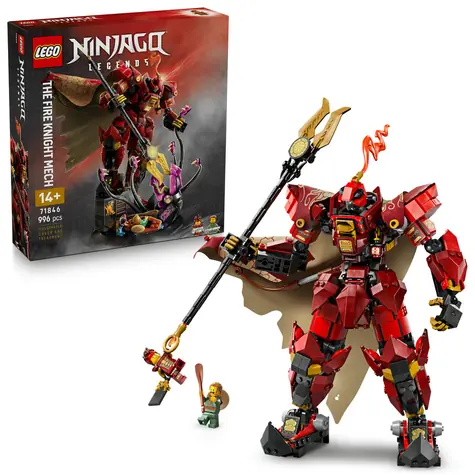 LEGO® NINJAGO® 71846 Robot Ohnivého rytíře / Počet dílků: 996 / od 14 let