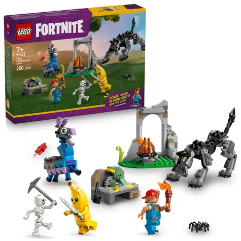 LEGO® Fortnite® 77075 Peely a Sparkplug a jejich tábořiště / Počet dílků: 250 / od 7 let