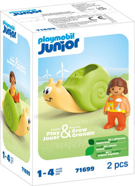 Playmobil® Junior 71699 Houpací šnek s funkcí chrastítka / Počet dílků: 2 / od 1 roku