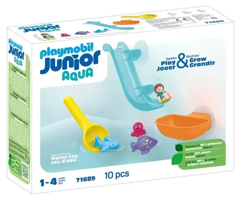 Playmobil® Junior Aqua 71689 Rybářská zábava s mořskými živočichy / Počet dílků: 10 / od 1 roku
