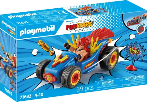 Playmobil® Crazy Playmo Karts 71632 Racing: Wrestler / Počet dílků: 39 / od 4 let