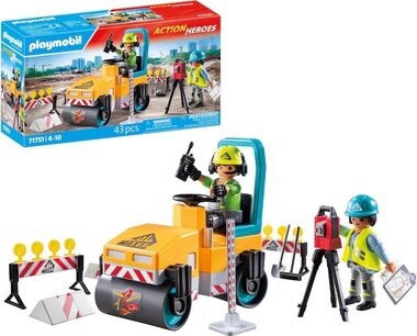 Playmobil® Action Heores 71751 Silniční válec / Počet dílků: 43 / od 4 let