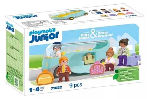 Playmobil® Junior 71682  Autobus / Počet dílků: 9 / od 1 roku