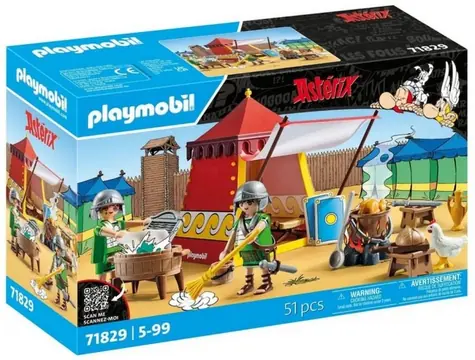 Playmobil® Asterix 71829 Asterix: Legionářský stan / Počet dílků: 51 / od 5 let