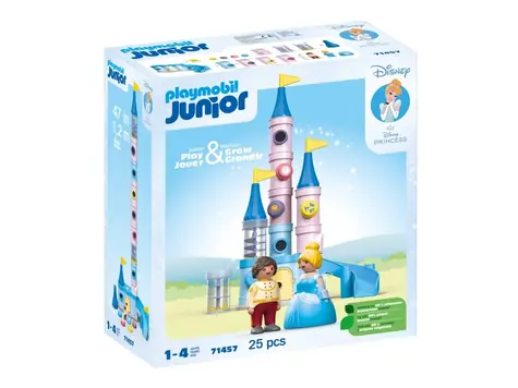 Playmobil® Junior & Disney 71457 Popelčin zámek / Počet dílků: 25 / od 1 roku