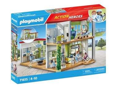 Playmobil® Action Heroes 71615 Moderní nemocnice / Počet dílků: 165 / od 4 let