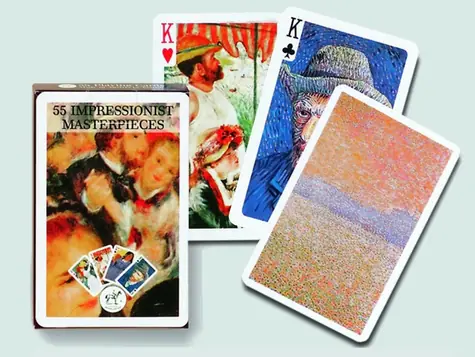 Piatnik Bridž Impressionisté / Počet hráčů: 2-4 / Délka hry: 30 minut / od 7 let