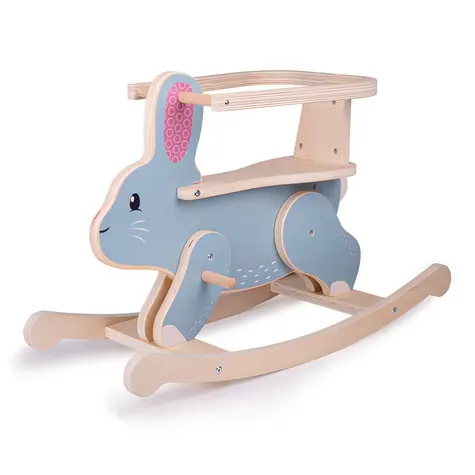 Bigjigs Toys Houpací králíček / od 12 měsíců