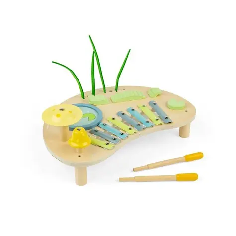 Bigjigs Toys Hudební stoleček Džungle / od 18 měsíců