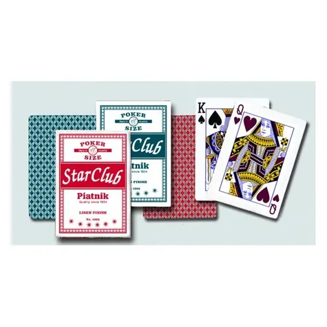 Piatnik Poker Star Club / Délka hry: 30-90 minut / Počet hráčů: 2-10 / od 12 let