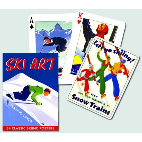 Piatnik Poker Ski Art / Délka hry: 30-90 minut / Počet hráčů: 2-10 / od 12 let
