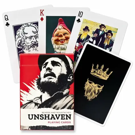 Piatnik Poker Unshaven / Délka hry: 30-90 minut / Počet hráčů: 2-10 / od 12 let