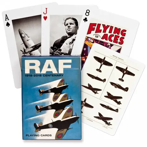 Piatnik Poker RAF Sté vyročí (1918-2018) / Délka hry: 30-90 minut / Počet hráčů: 2-10 / od 12 let