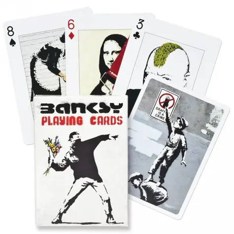Piatnik Poker Banksy / Délka hry: 30-90 minut / Počet hráčů: 2-10 / od 12 let