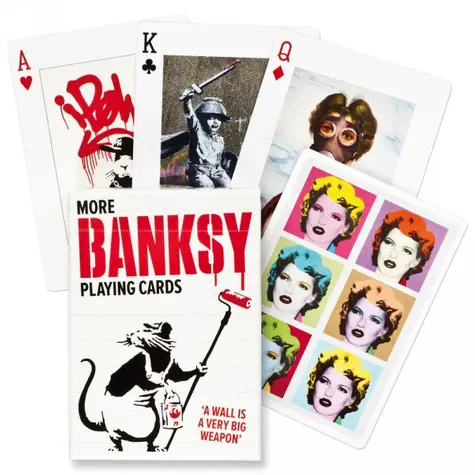 Piatnik Poker More Banksy / Délka hry: 30-90 minut / Počet hráčů: 2-10 / od 12 let