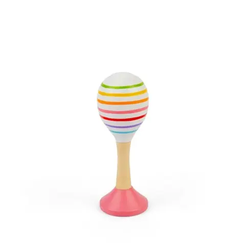 Bigjigs Toys Rumba koule junior sada 2 ks růžová / od 0 let