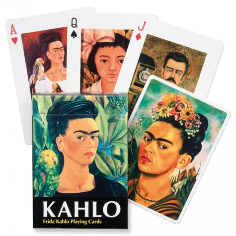 Piatnik Poker Frida Kahlo / Délka hry: 30-90 minut / Počet hráčů: 2-10 / od 12 let