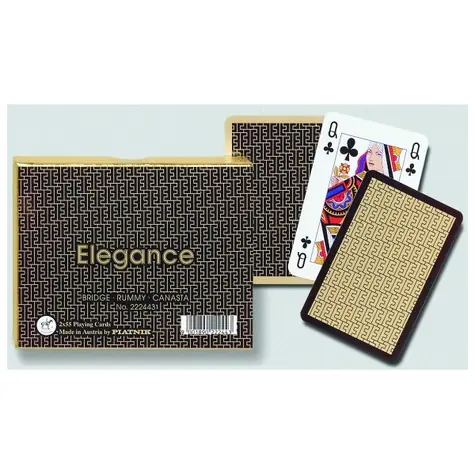 Piatnik Kanasta Elegance / Počet hráčů: 2-4 / Délka hry: 25-45 minut / od 6 let