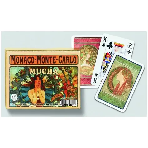 Piatnik Kanasta Mucha Monte Carlo / Počet hráčů: 2-6 / Délka hry: 30 minut / od 10 let