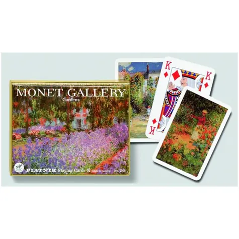 Piatnik Kanasta Monet Zahrada / Počet hráčů: 2-6 / Délka hry: 30 minut / od 10 let