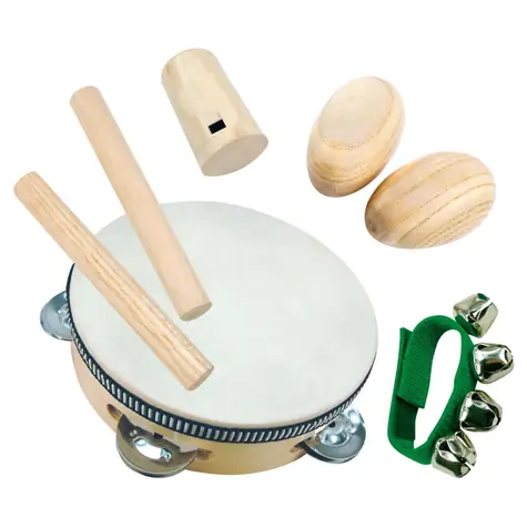 Bino Hudební nástroje mini orchestr / 8 dílů / od 3 let
