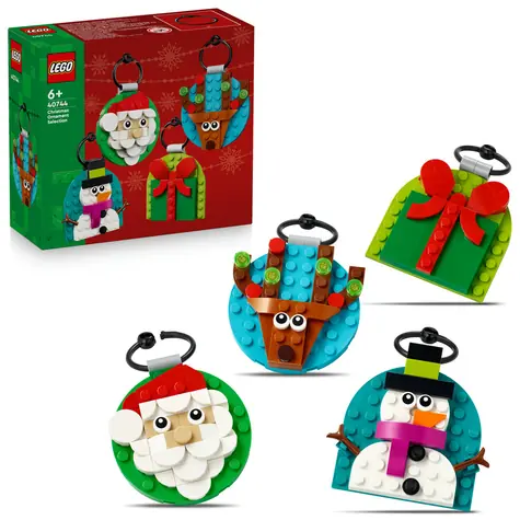 LEGO® Iconic 40744 Sada vánočních ozdob / Počet dílků: 153 / od 6 let..