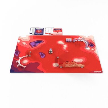 Ozobot Challenge Mat: Mise na Mars podložka pro STEAM výuku / 61 x 84 cm
