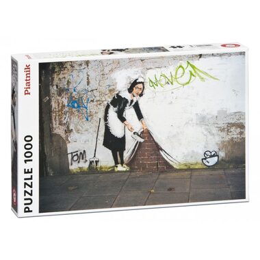 Piatnik Banksy Maid / Počet dílků: 1000 / od 12 let