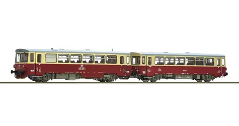 Roco 7700023 Dieselový motorový vůz 810 491-1 s přípojným vozem ZSSK / měřítko H0 (1:87) / délka 322mm / rádius 358mm