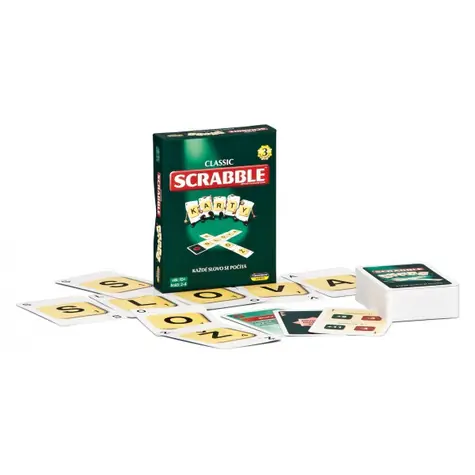 Piatnik Scrabble Karetní hra / Počet hráčů: 2-4 / Délka hry: 20-30 minut / od 10 let