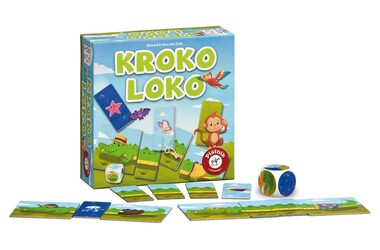 Piatnik Kroko Loko / Délka hry: 10-15 minut / Počet hráčů: 2-4 / od 4 let 