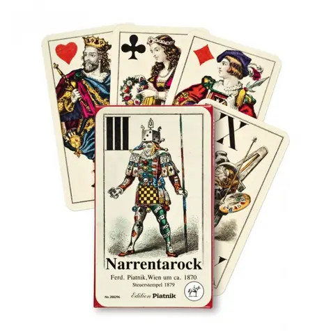 Piatnik Narren Tarock / Počet hráčů: 4 / Délka hry: 30-60 minut / od 12 let