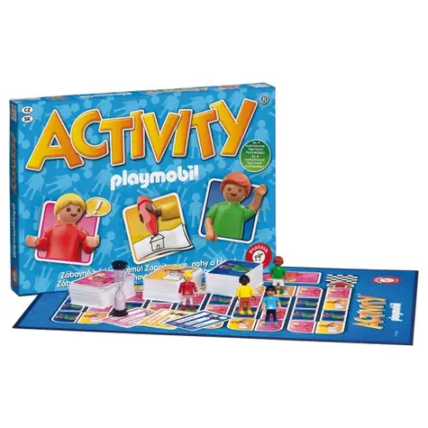 Piatnik Activity Playmobil / Počet hráčů: 3-12 / Délka hry: 40 minut / od 7 let