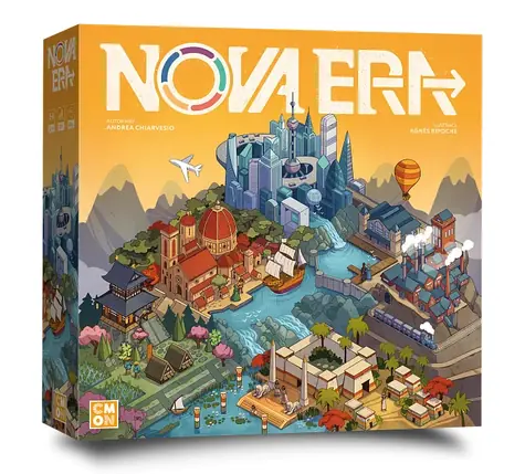 Asmodee Nova Era / Délka hry: 60 minut / Počet hráčů: 2-4 / od 12 let