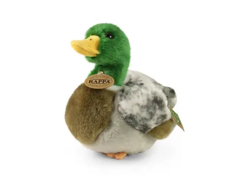 Rappa Plyšová kachna divoká 20 cm / ECO-FRIENDLY / od 0 let