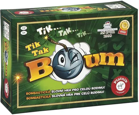 Piatnik Tik tak bum / Počet hráčů: 2-12 / Délka hry: 15-20 minut / od 12 let