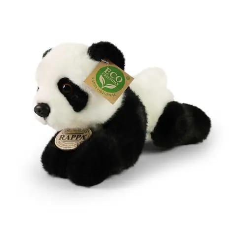Rappa Plyšová panda ležící 20 cm / ECO-FRIENDLY / od 0 let