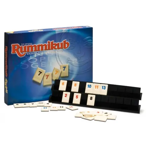 Piatnik Rummikub / Logická hra / Délka hry: 20-40 minut / Počet hráčů: 2-4 / od 7 let