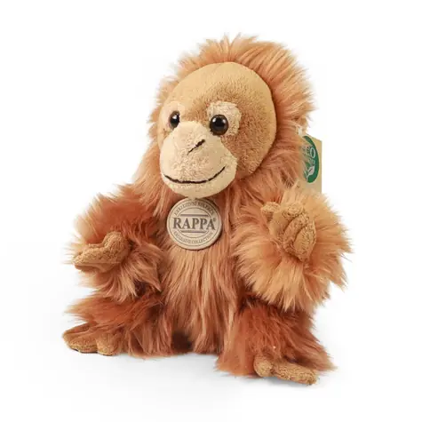 Rappa Plyšový orangutan 18 cm / ECO-FRIENDLY /od 0 let